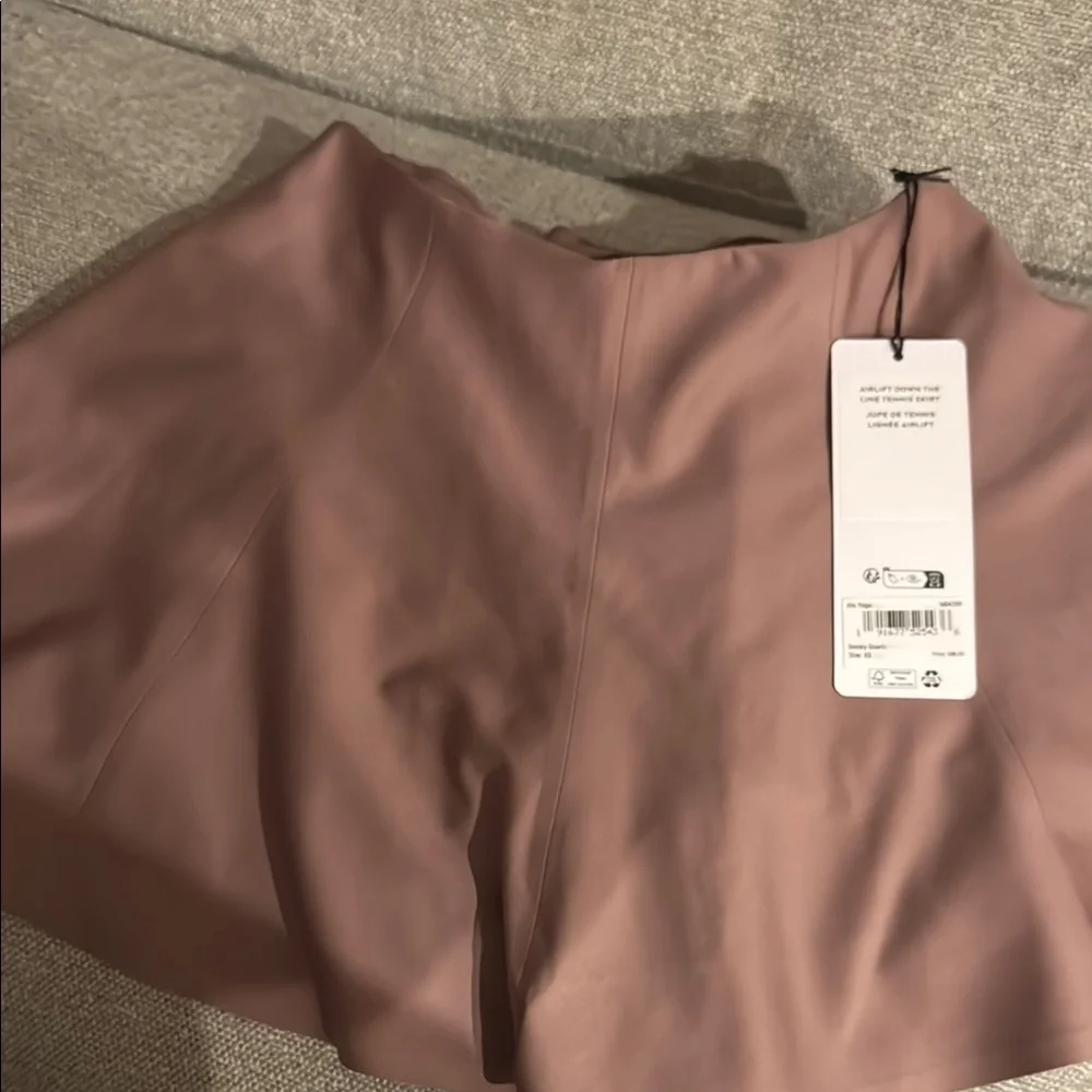 ALO Yoga airlift down the line tennis skirt smoky quartz XS